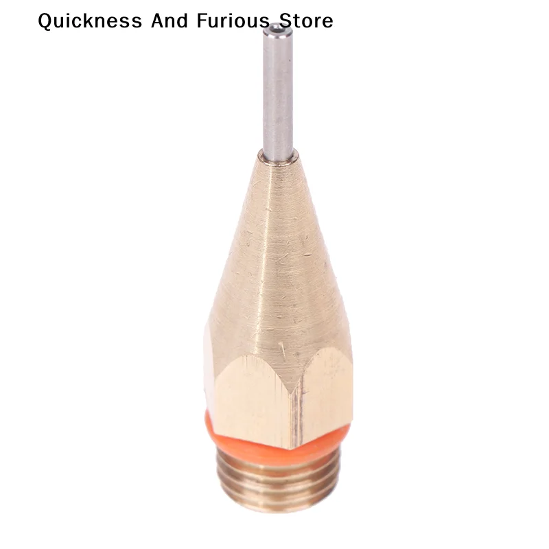 【T】1PCS Glue Gun Nozzle Accessories Copper Material Suitable For Hot Melt Glue Gun With Glue Stick Built-in Leakproof Steel Ball