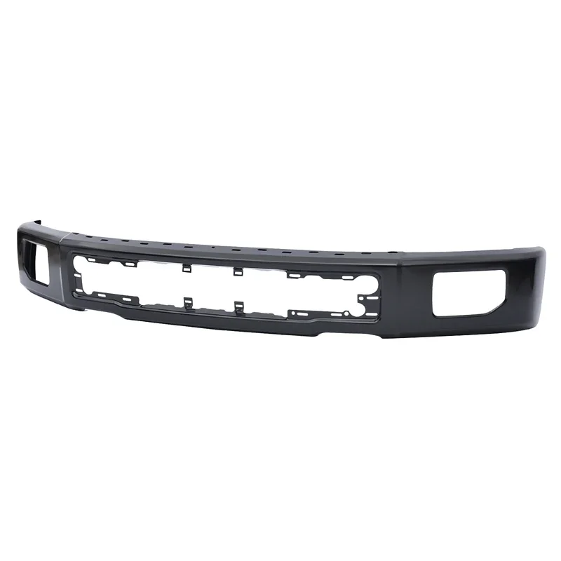 

Factory Hot Selling Auto Part Black With Fog Lamp Holes Front Bumper for F150 2015-2017 FO1002424