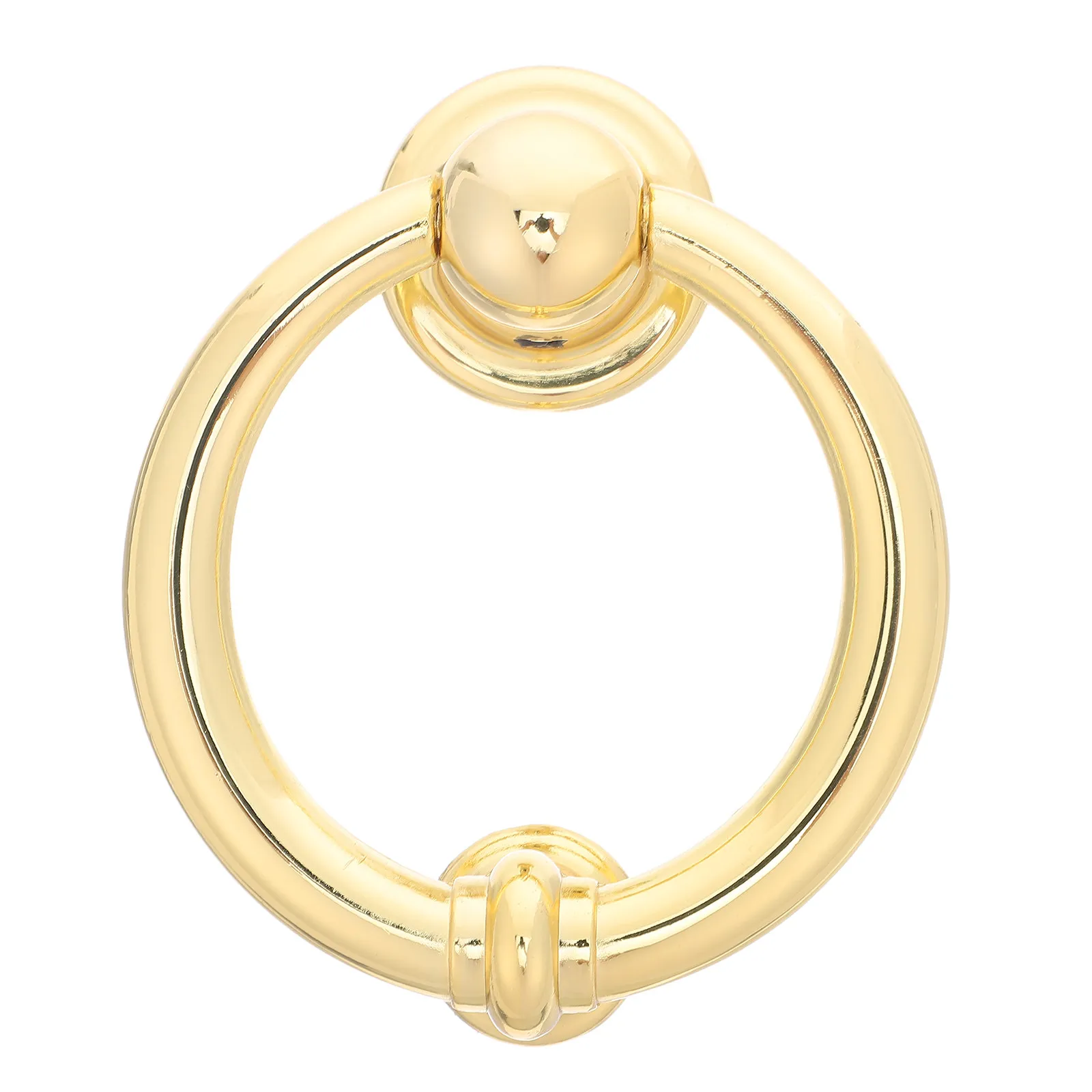 

Современный декоративный дверной звонок-кольцо из цинкового сплава для входной двери, винтажная фурнитура, ручка для входной двери, защитный звонок-глухарь