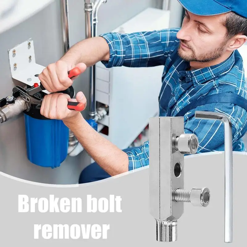 

Bolt Extractor Kit Screw Remover And Extractor Demolition Tools For Plumbing Automotive Heater Electrical Faucet Bulb Household