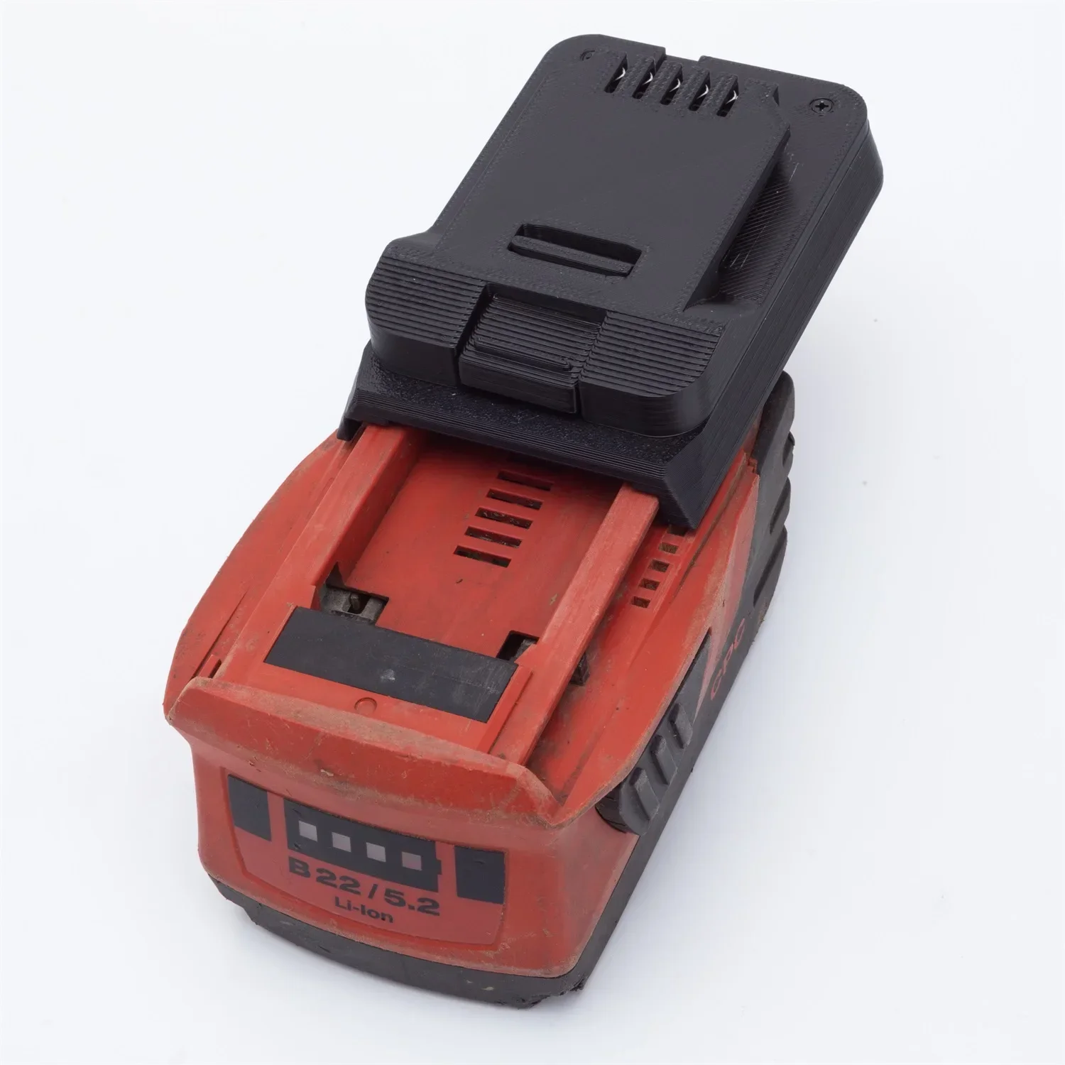 Battery Convert Adapter for Hilti B22 22V Volt CPC Lithium to for Aldi FERREX 20V Power Drill Tool Accessories (No Battery)