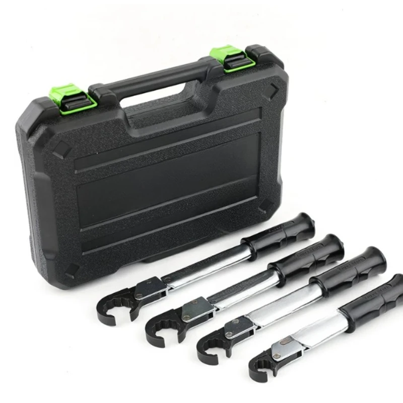 Ratchet Torque Wrench High Precision Open Wrench Spark Plug Air Conditioning Maintenance Tool