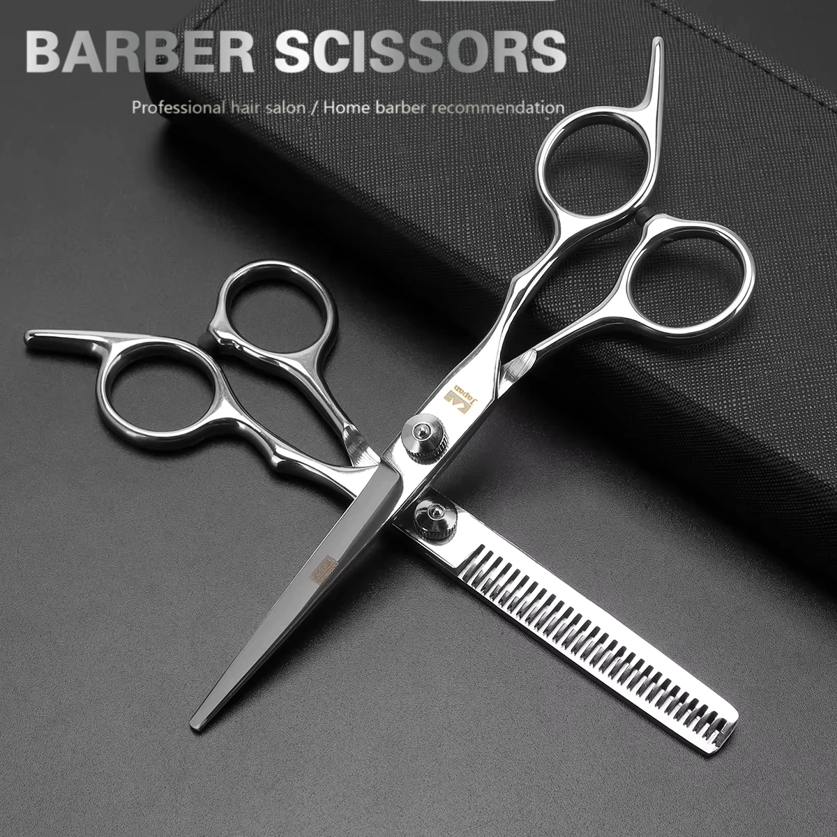 Professional Hair Cutting Scissors Set Stainless Steel Barber Shears Thinning Shear for Salon Home Hairdressing Styling Tool