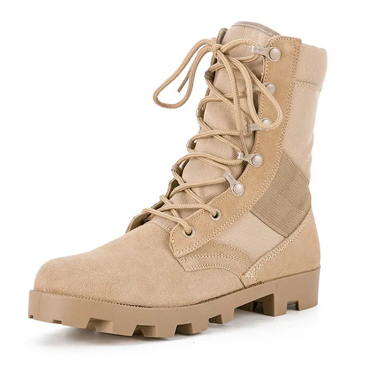 Botas de camuflaje para hombre, calzado de alta calidad, color verde, ideal para senderismo al aire libre, desierto, Panamá, 2024