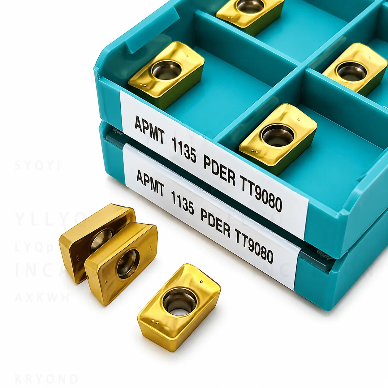 10PCS APMT1135PDR APMT1604PDER TT9080 Carbide Inserts Original CNC Milling Cutter Blade for Hard Alloy Steel Tool Parts
