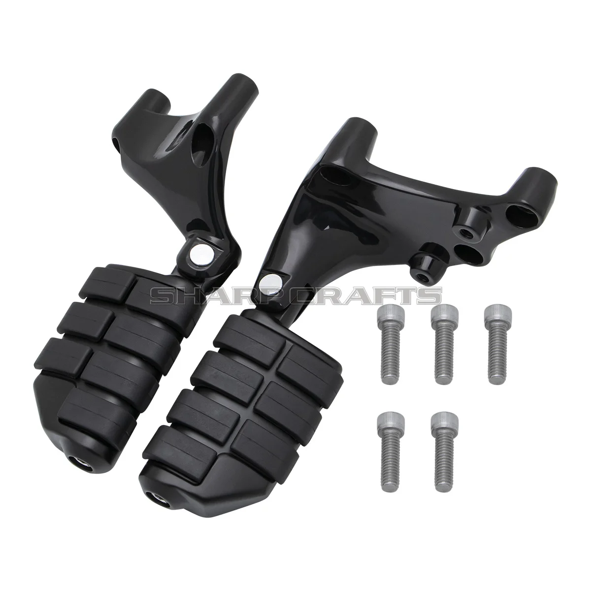 2014-2023 Passenger Pedal Footrest Mount Kit Motorcycle Rear Foot Pegs For Harley Sportster XL1200 Iron XL883 Seventy-two  48