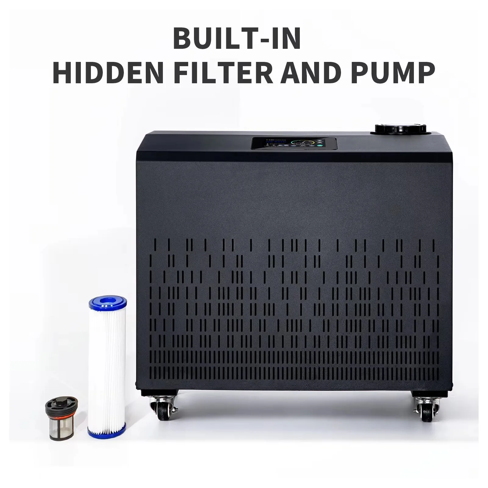

Remote Control Automatic Ice Bath Chiller with Compressor & Pump, R410A 220V, for Recovery & Hotel Use