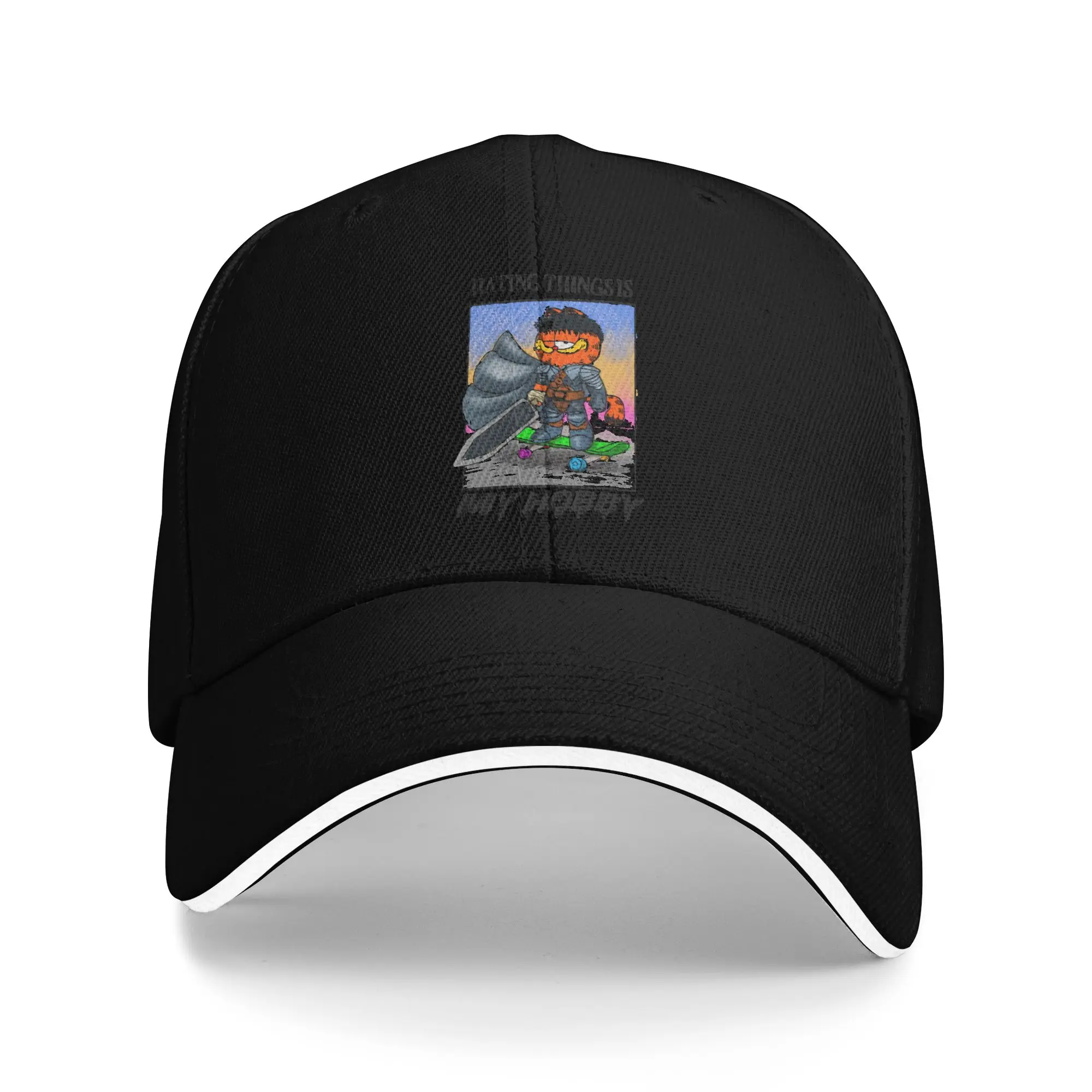 Hot Sale Hating is My Hobby Baseball Cap  Everyday Sun Visor  Sightseeing Tour Sun Visor