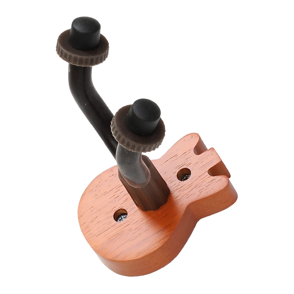 

Guitar Wall Mounted Holder Premium Beech Iron Anti-Skid Design For Guitar Ukulele Violin Erhu Home Storage Display Rack