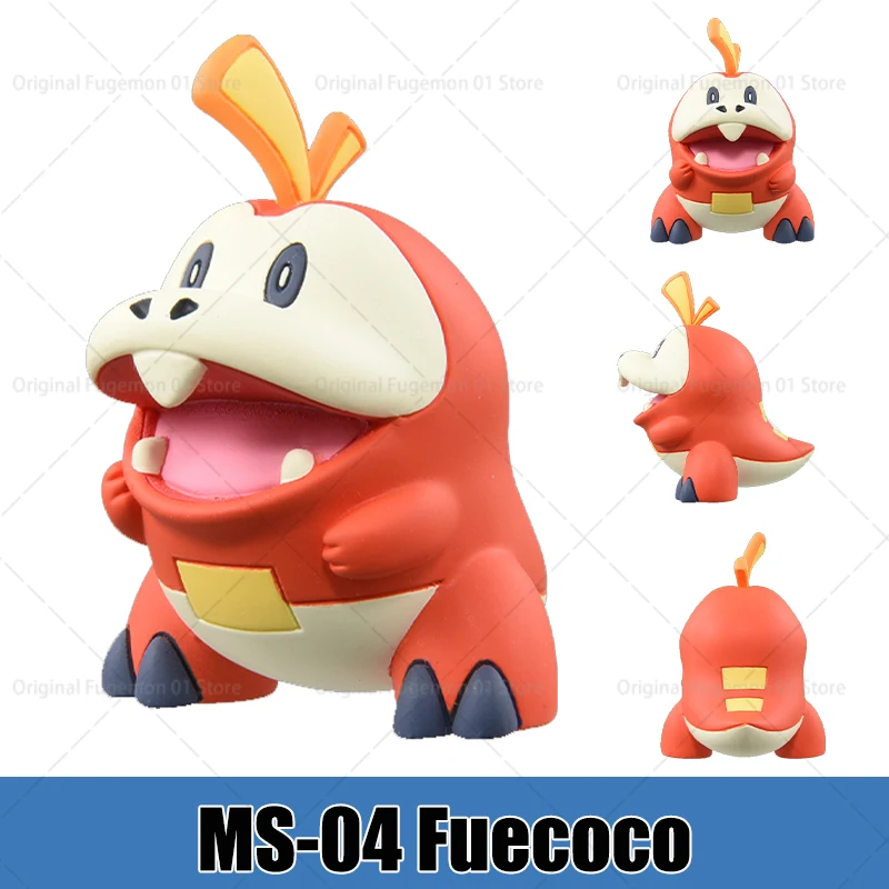Original TAKARA TOMY Pokemon Floragato Blaziken Quaxly Quaquaval Mega Lucario Figur Spielzeug Sprigatito Meowscarada Modell Puppe Geschenke – Detail 9