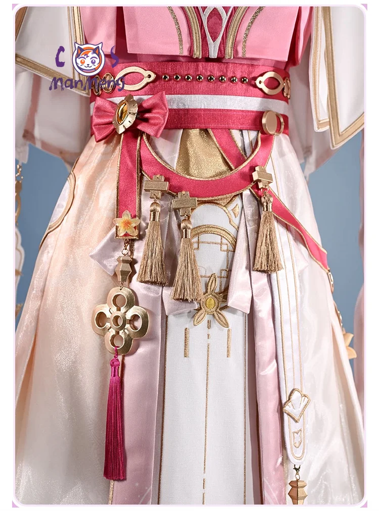 

Elysia Game Honkai Impact 3 Cosplay Costume Elysia Sweet Dress Halloween Carnival New Chinese style Hanfu headwear dress