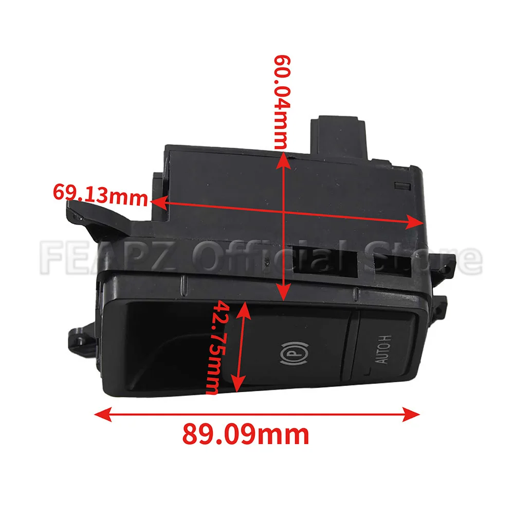 61319148508 1Pc Electrical Parking Handbrake Control Switch Push Button For BMW E70 X5 E71 E72 X6 Car Parts Accessories