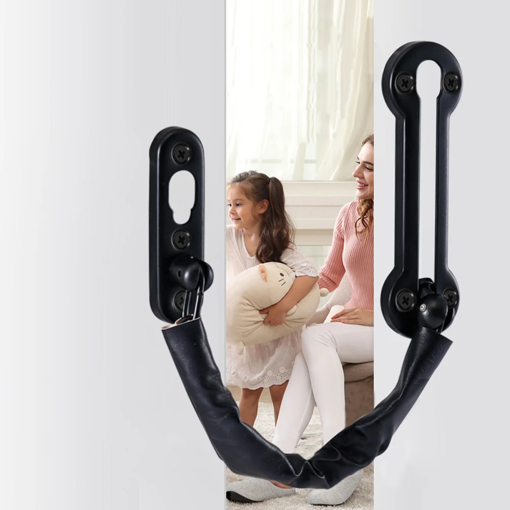 

Door Chain Security Lock Latch for Hotel Stainless Steel Lockdoor Locks inside Travel
