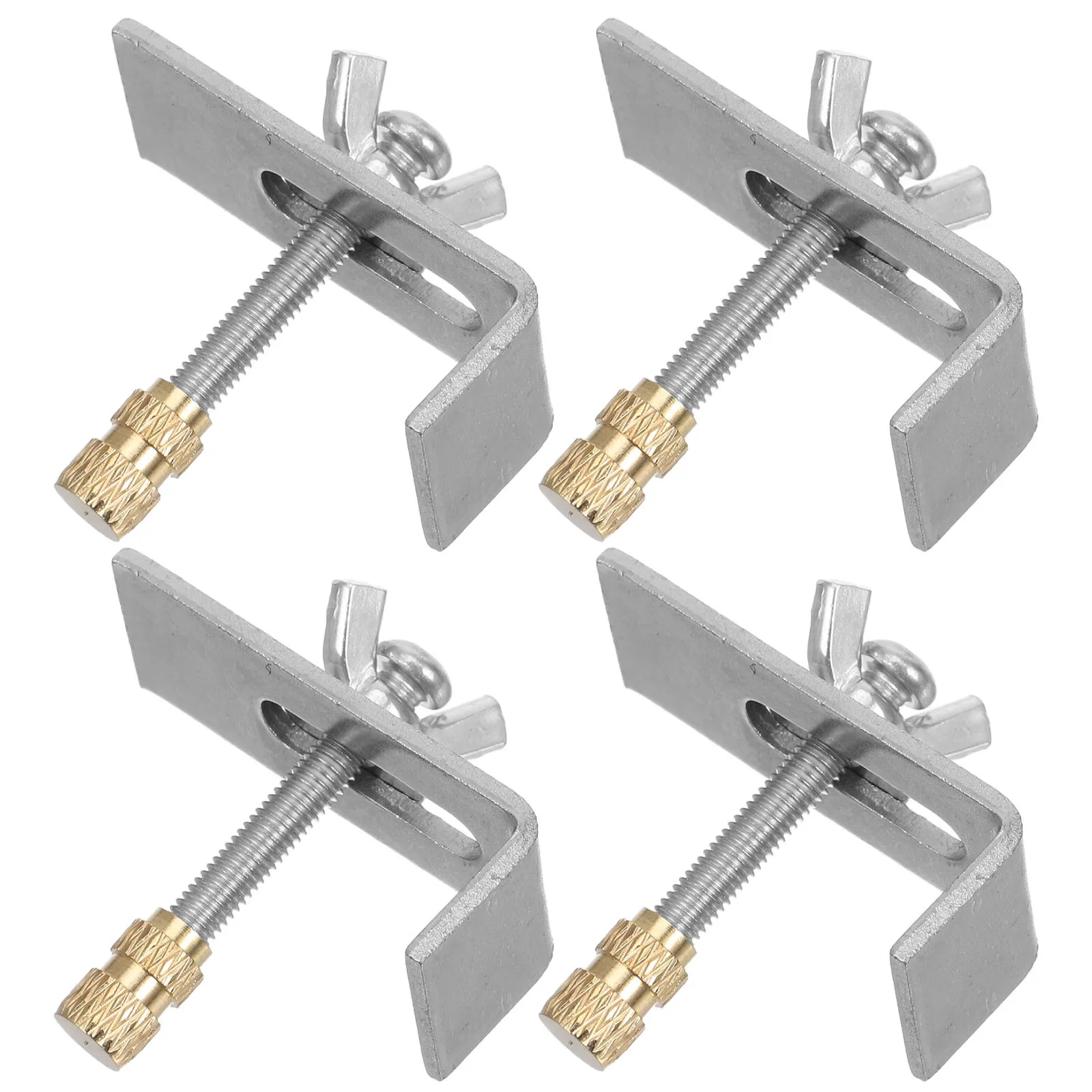 

1 set 1 Set Mounting Clips For Undermount Sink Brackets Fixing Hardware Replacement Basin Clamps Metal Mounting Kit Kitchen Sink