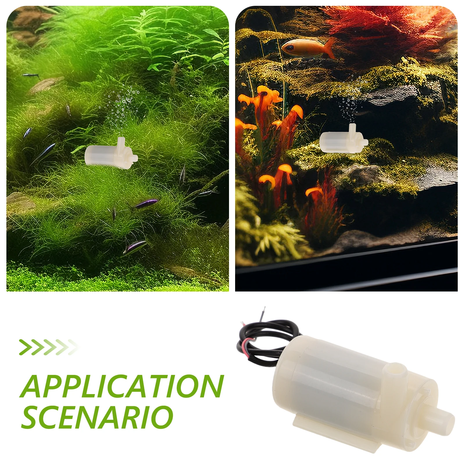 

Micro Submersible Water Pump 380L/H Low Noise For Fish Tank Pond Aquarium Fountain Bird Bath Garden Pool Small Water Pump