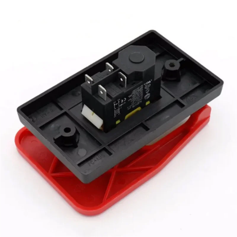 

A11E-4 Pins Table Saws Electromagnetic Push Button Switches 16A AC250V Paddle Switch For Bench Drills Grinders Lathes,F16-3
