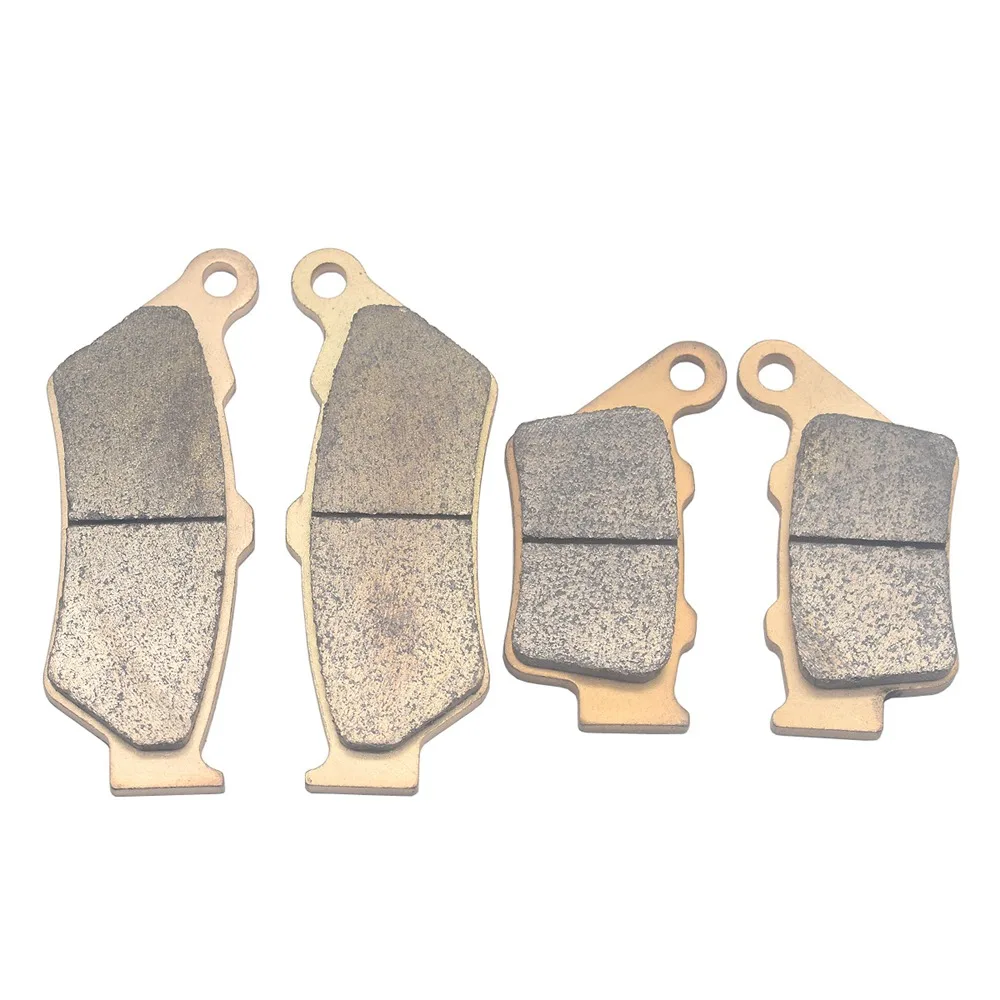 

Copper Sintering Front Rear Brake Pads For HONDA CB500 97-03 NX500 Dominator 97-99 SRL 650 97-98 NX650 97-02 FX 650 Vigor 99-03
