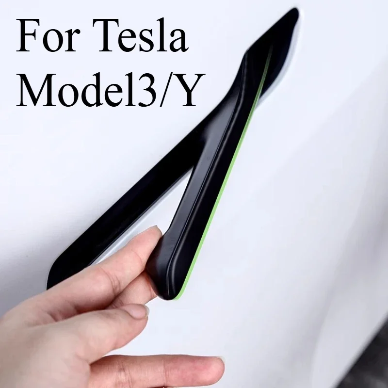 For Tesla Model3/Y Night Luminous Door Handle Sticker Rejuvenated Interior Decoration Accessories Artifact  Accessories