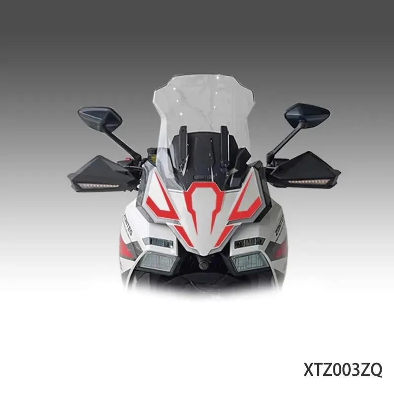 For Zontes 703F Motorcycle Stickers Protection Front Fairing Compatible With