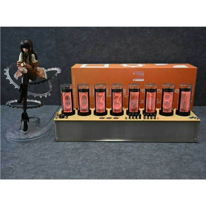 World Line Rate Of Change Detector, Nixie Tube Clock,Gate Anime Peripherals / Figure Models, Gifts, Home Decorations