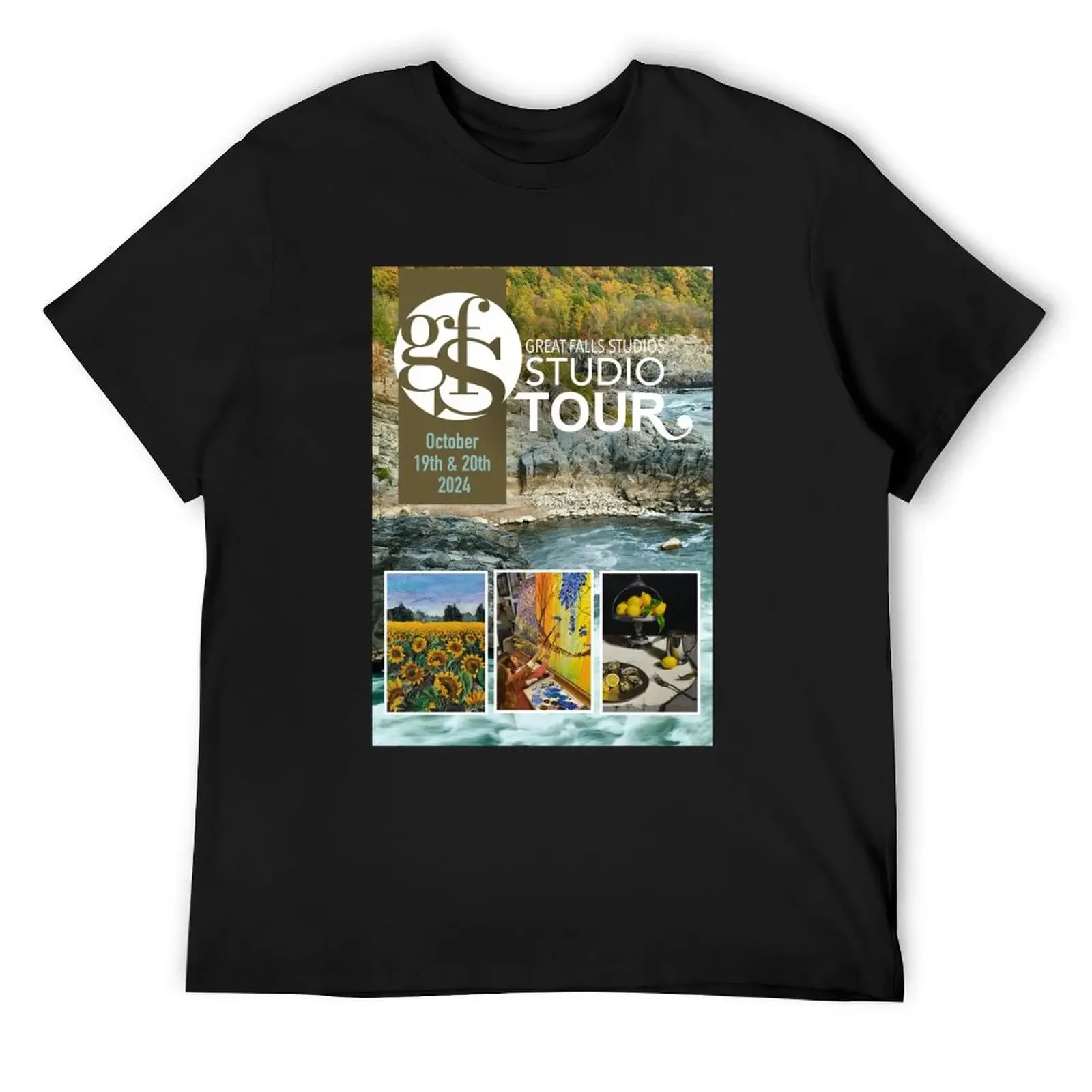 

GFS Studio Tour 2024 Memorabilia Brochure Cover by JG T-Shirt tops quick-drying big and tall t shirts for men