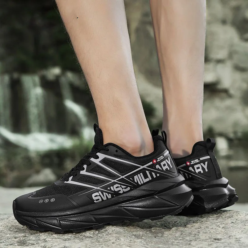 Brand Mens Running Shoes Outdoor Marathon Training Sneakers Lightweight Walking Jogging Sneakers Womens Comfortable Tennis Shoes