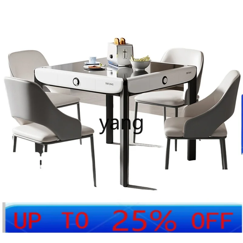 

LTT машина для маджонга Автоматический бытовой обеденный стол Роликовые горки двойного назначения Машина для маджонга с басами