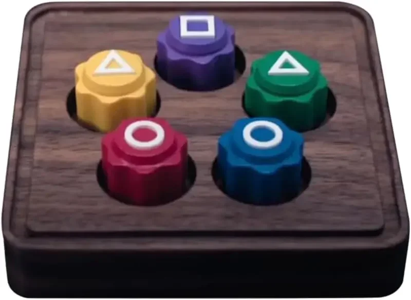 ألعاب Gonggi الكورية Gong Gi حزمة كورية Ddakji Games Gonggi Game Stone Toys #6