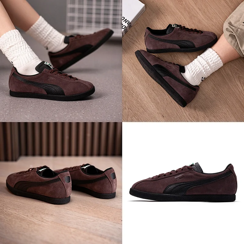 Puma 403246-06 Men Women Classic Suede Shoes Soft Comfortable Non Slip Daily Wear Casual Sneakers