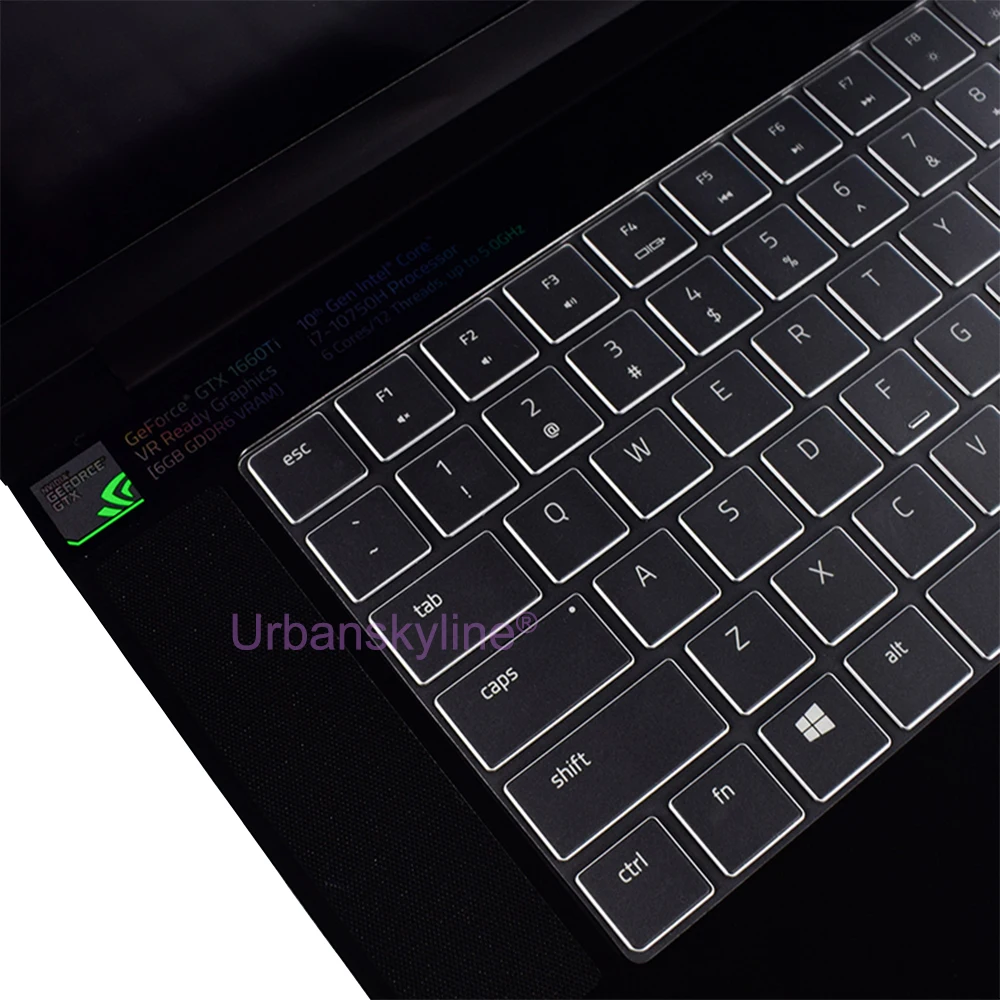 Pokrowiec na klawiaturę Razer Blade 15 17 Pro 14 Stealth Book 13 2021 2020 2019 2018 Silikonowe etui ochronne Akcesoria TPU