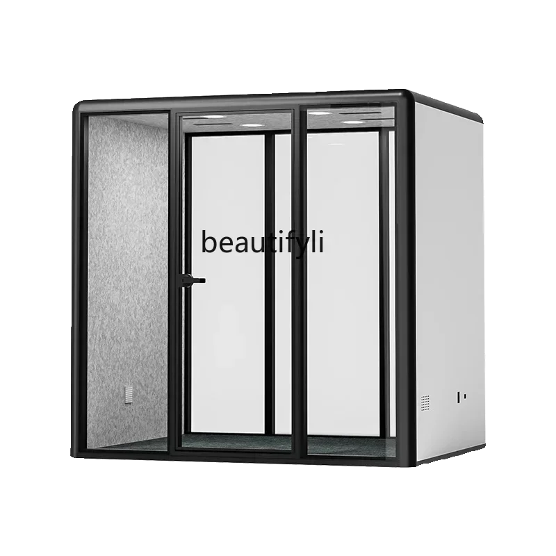 03.Office soundproof warehouse Silent room Piano soundproof room Silent warehouse Soundproof small space Mobile meeting room