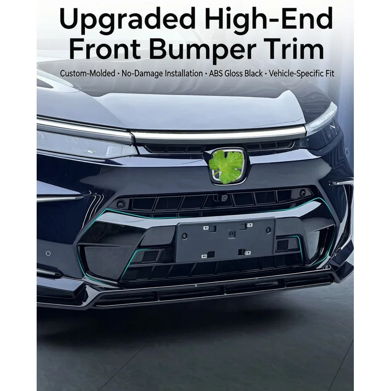 For Honda Breeze 2023 + High Configuration Car Front Bumper Racing Grills Trim Protector Decoration Accessories Exterior Sticker