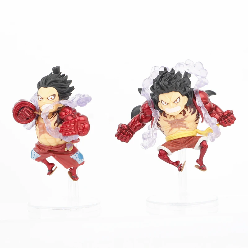 5 teile/satz Lustige One Piece Gear 4 Luffy Anime Figuren Pvc Modell Spielzeug 11 cm
