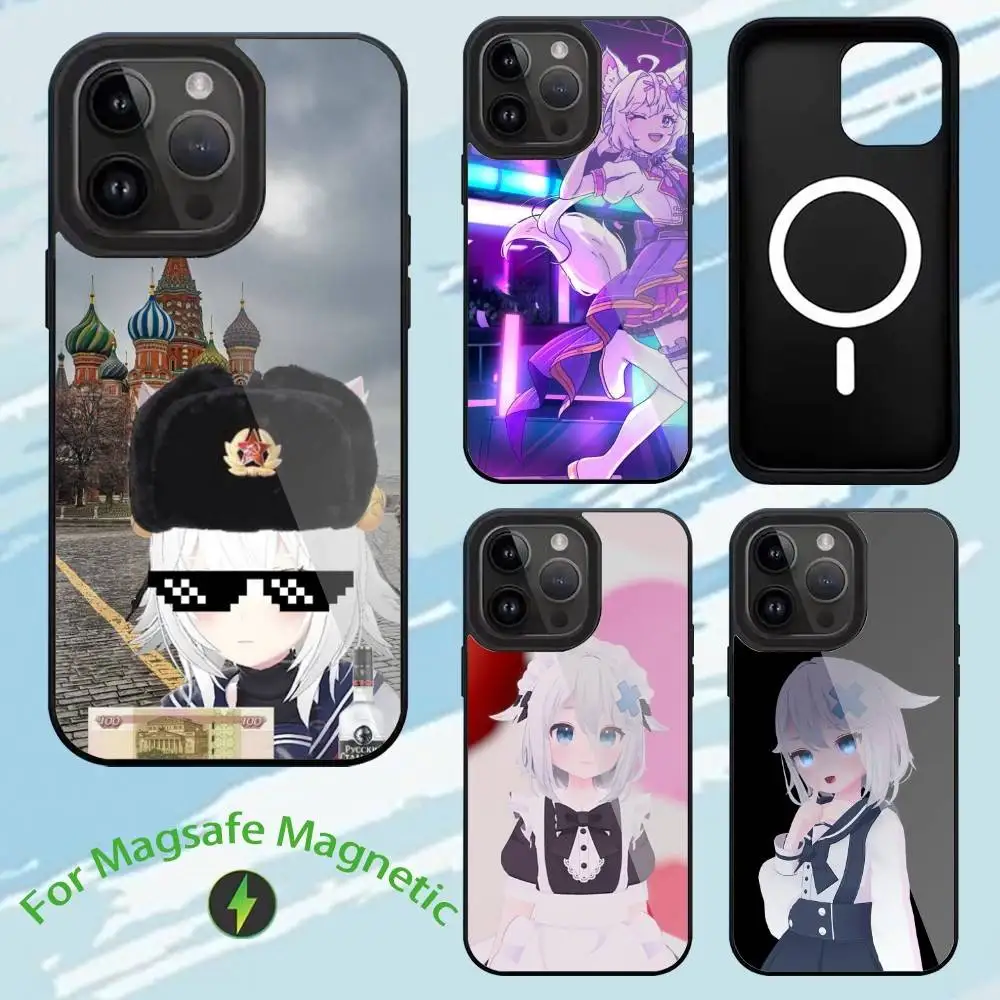 

VTuber Filian Phone Case For iPhone17,16,15,14,13,12,11,Plus,Pro,Max For Magsafe Wireless Charging case