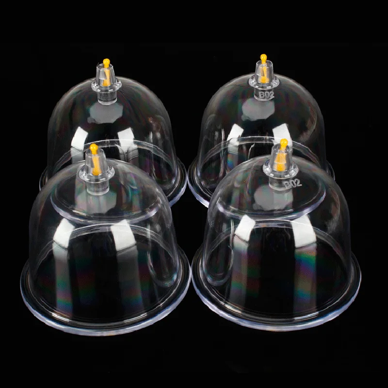 4PC  Extra Large Household Vacuum Cupper Chest Tank Over Sized Fire Tank Gas Tank Full Large Moisture Suction Cup Non-glass