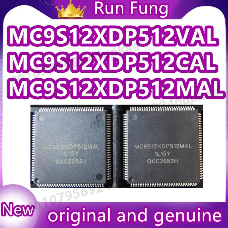 

MC9S12XDP512MAL MC9S12XDP512CAL MC9S12XDP512VAL Оригинальный микроконтроллер 1 шт./лот