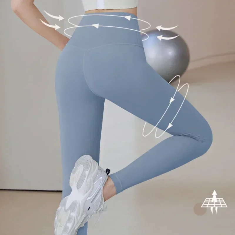اليوغا طماق النساء اللياقة البدنية الجري عالية الخصر بنطال ملاصق للجسم رفع الرياضة الصالة الرياضية سريعة الجافة الركض الجري الإناث تجريب السراويل الطويلة