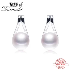 Genuine Natural Freshwater Pearl 2025 New Fashion Earrings 925 Sterling Silver High Quality Jewelry Gifts for Women Wholesale