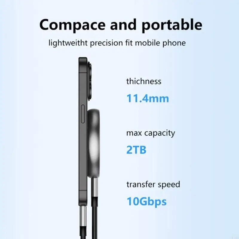 

External SSD Case 2230/2242 NVMe SSD Enclosure Expand Storages Capacity Support USB3.1 10Gbps K92C