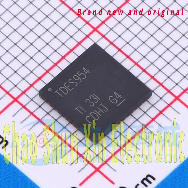 

Tdes954Rgzt Brand New Genuine Vqfn-48 Silk Screen Tdes954 Digital Components