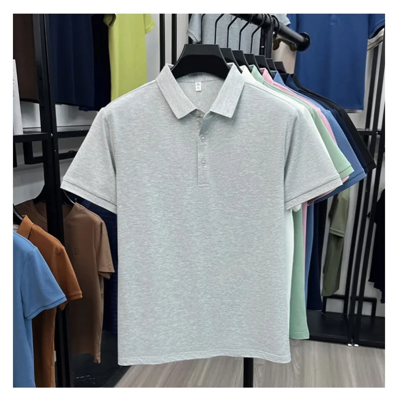 

T Shirt For Man Summer Short Sleeve Cotton Casual Tee Mens Tshirts Solid Color Basic Top Comfortable Fit Fashion Apparel