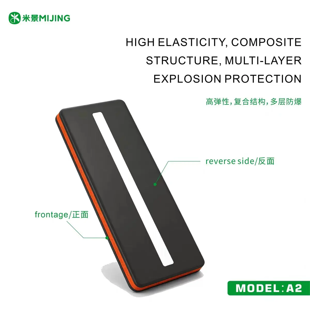 MIJING A2 2Pcs Universal Curved Screen Laminating Alignment Mold Fit God Pad for Mobile Phone OCA Lamination Repair Tools