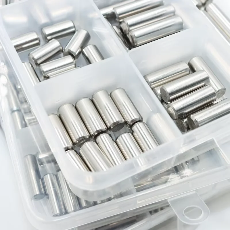 

M1-M8 Cylindrical Pin Locating Dowel Set 304 Stainless Steel Fixed Lock Pin Shaft Fixing Metal Solid Rod