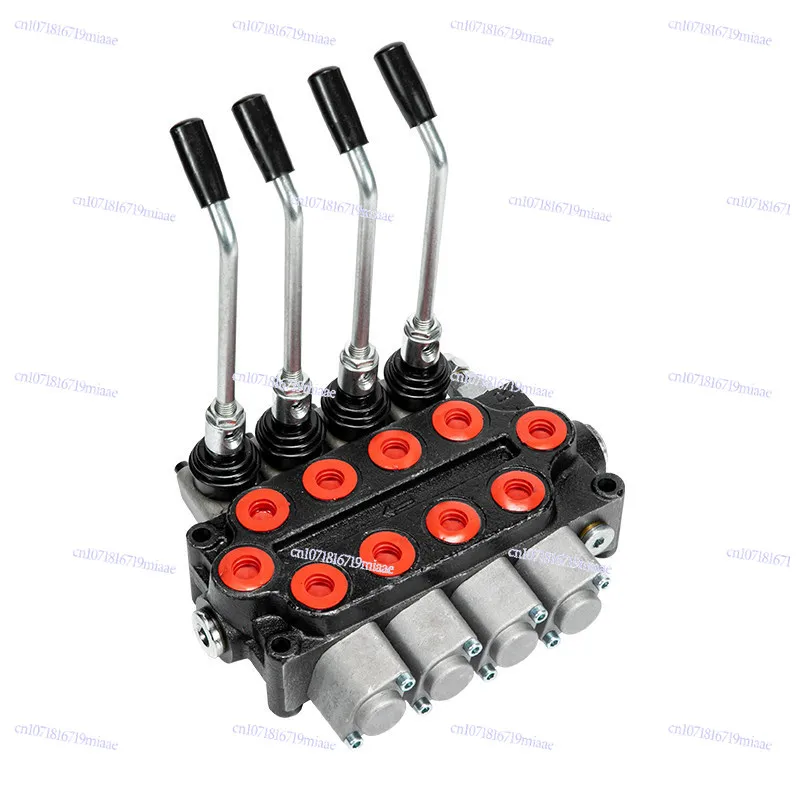 ZD-L102E Multi-way directional distributor Manual multi-way valve Hydraulic directional control valve Bidirectional fretting