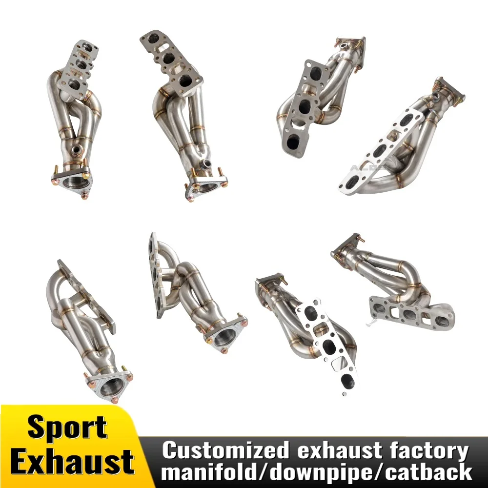 

Exhaust downspout for Infiniti Q50 3.7 2013-2020 stainless steel exhaust manifold sports car power upgrade head exhaust system