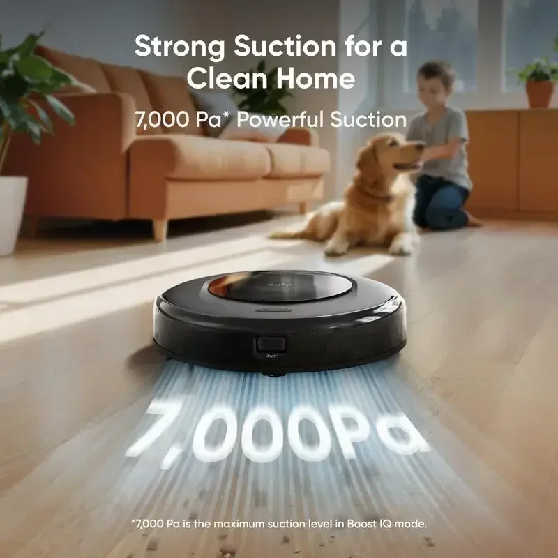 eufy Robot Vacuum Omni C20 with All-in-One Station, Auto Emptying, Mop Washing and Drying for Hands-Free Cleaning