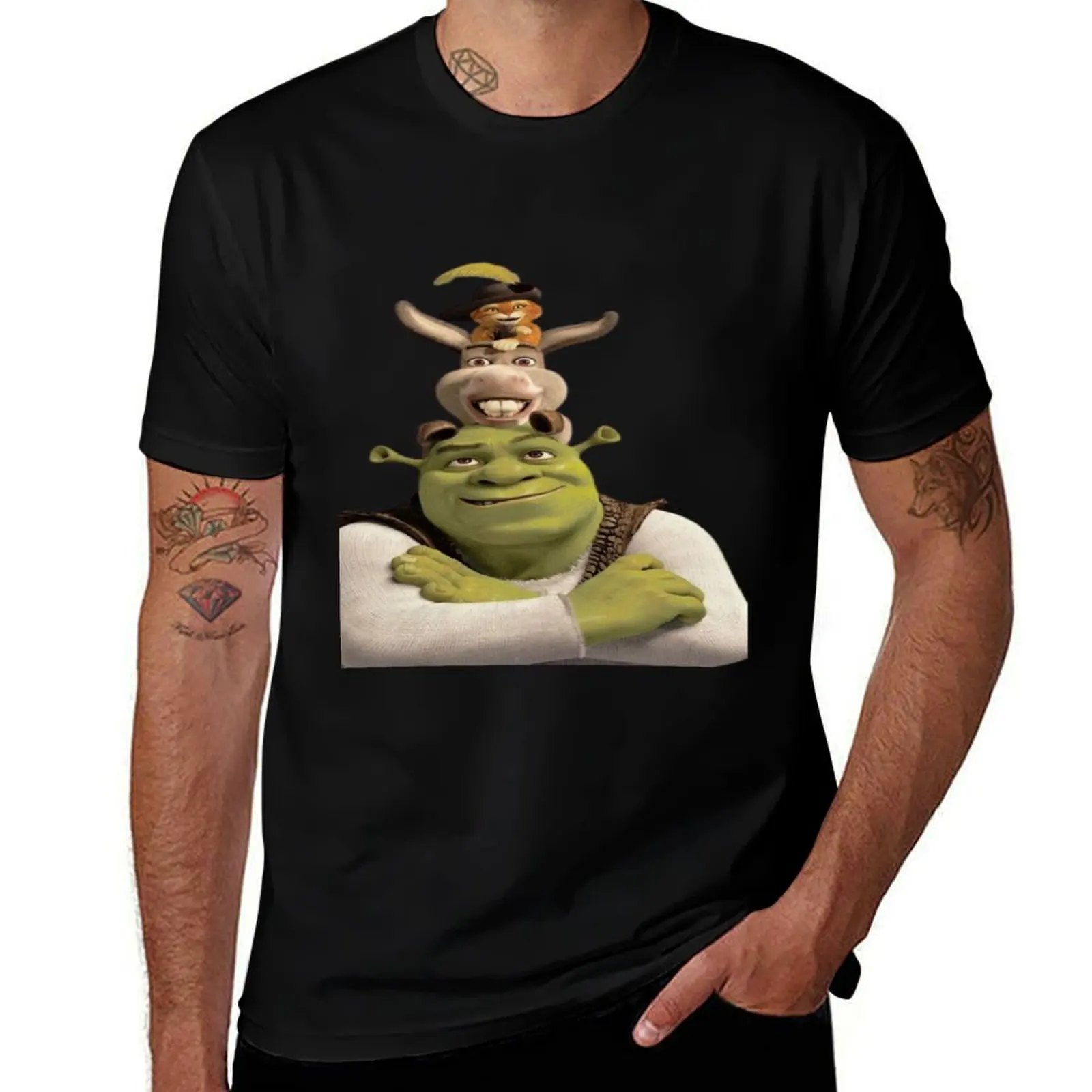 

Sherk and friends T-Shirt cheap stuff fashion shirts shirts graphic tee clothes shirts men