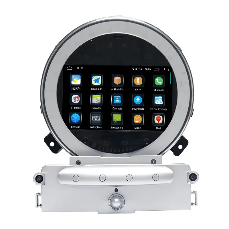 

Автомагнитола Android 10 с 4G Wi-Fi, 9-дюймовым IPS-экраном с антибликовым покрытием и беспроводным CarPlay для Mini Cooper R56 07-10