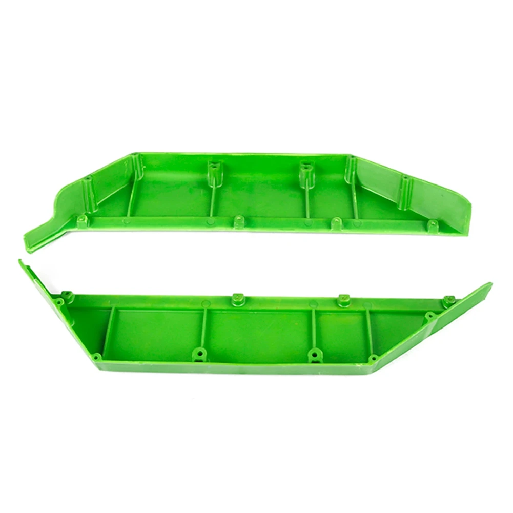 New High Strength Nylon Side Guards Set Fit for 1/5 Losi 5Ive T Rovan LT KingmotorX2 Rc Car Parts,Green