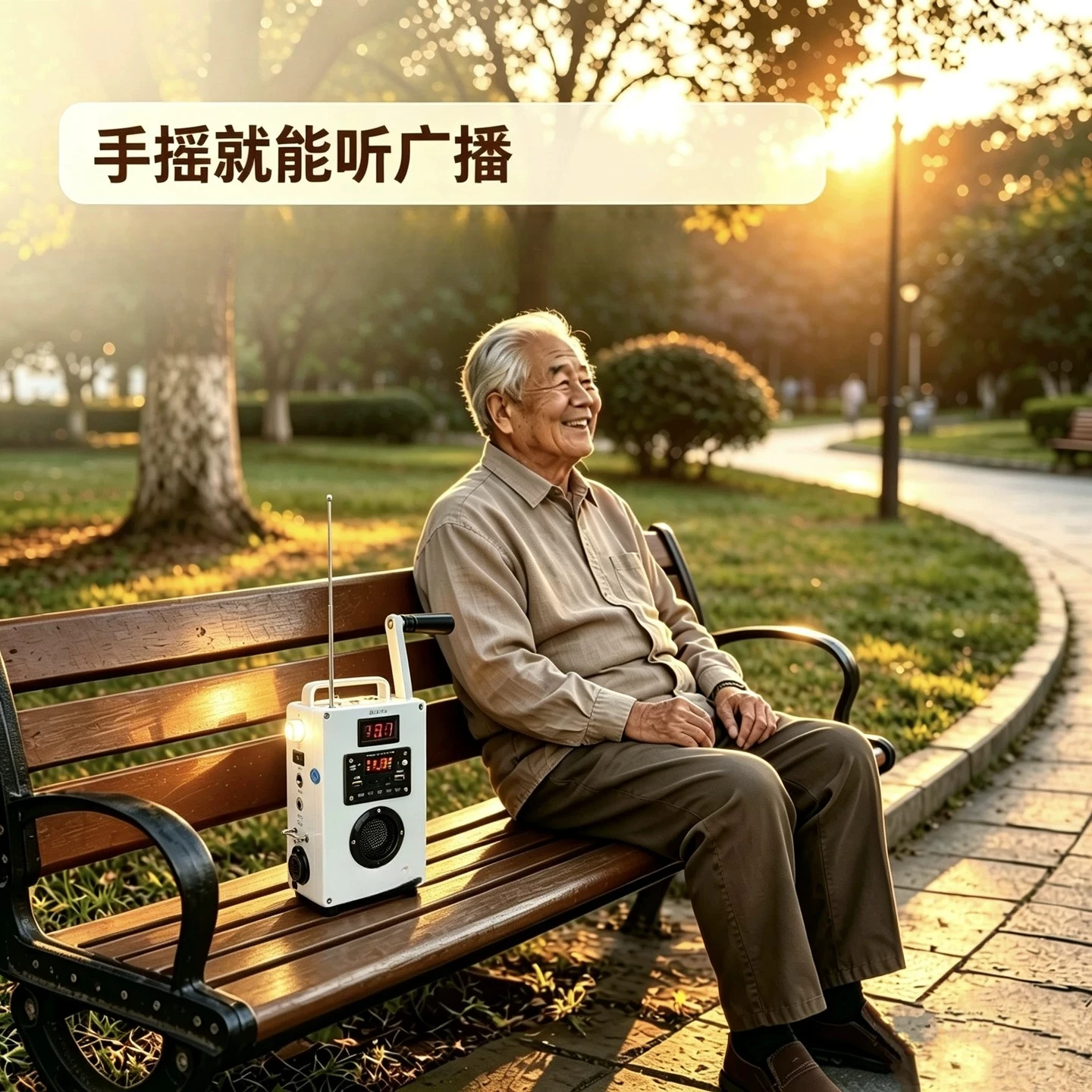 Hand Crank Generator  Mobile Phone Charging Treasure High Power Large Capacity Outdoor